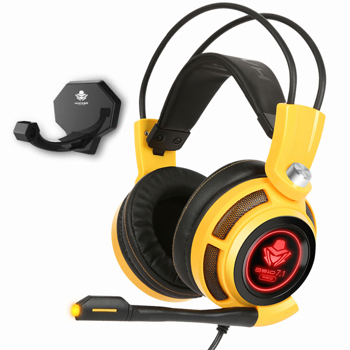 ���� HACKER B510U PRO ���� 7.1ä�� RGB ����