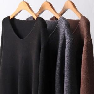시드마켓 헤라시 루즈 니트 111F773S 빅사이즈 여성의류_이미지