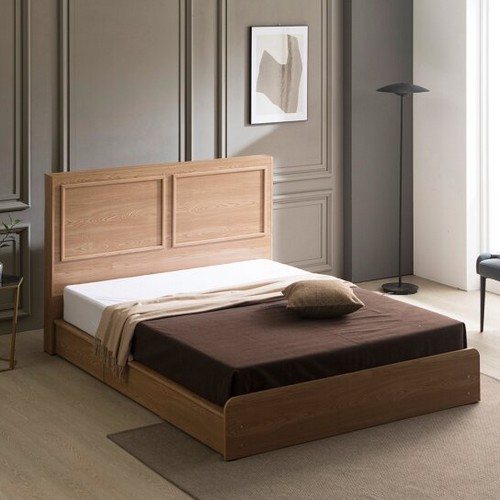 장인가구 윈덤 웨인스코팅 수납 호텔침대 Q (베이직유로탑본넬)_이미지