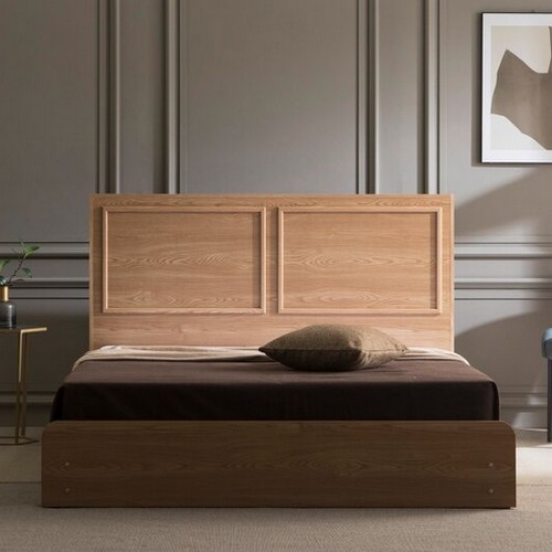 장인가구 윈덤 웨인스코팅 수납 호텔침대 Q (베이직유로탑본넬)_이미지