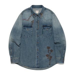 LEE X Saytouche 웨스턴 데님 셔츠 인디고 라이트 LE2503SHA1IL