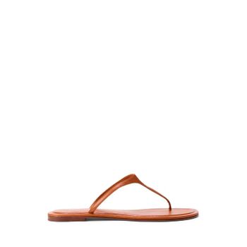 폴로랄프로렌 여성 플리 플랍 Womens Flip Flops 220401 Cuoio 154282527