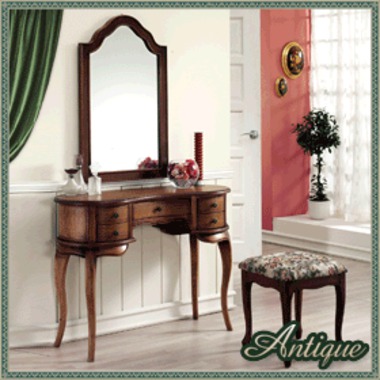더리체 안티크 땅콩 화장대세트_이미지