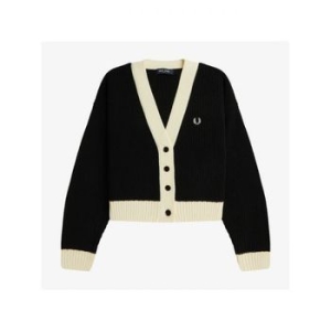 프레드페리 Fred Perry Fred Womens 버튼 스루 가디건 102 AFPF233K123-102