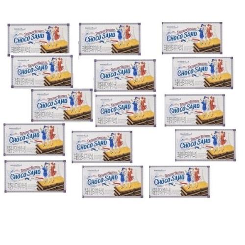 이마트 피코크 초콜릿 샌드위치 비스킷 135g (15개)_이미지
