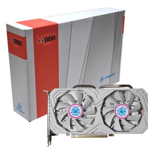 TAGER 라데온 RX580 2048SP 게이밍 화이트 D5 8GB_이미지
