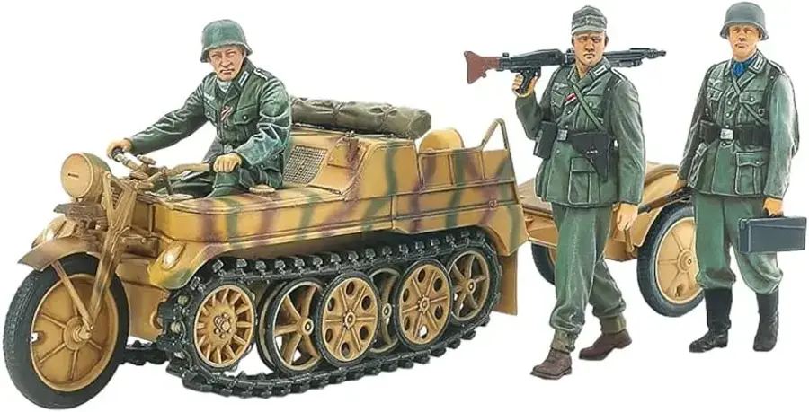  35377-000 군사 35377 1 35 독일 Sd.Kfz.2 케텐크라드 충실한 복제품 모형 제작