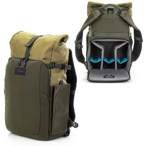 NBA TE 사진작가 카메라 가방 백팩 Fulton V2 14L Tan Olive 637-734