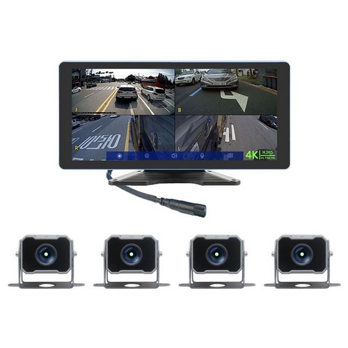 스마트 103 4채널 10.36인치 모니터 + FHD 카메라 4개