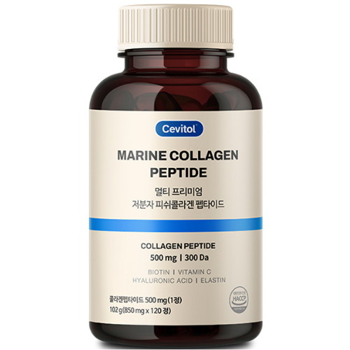 세비톨 멀티 프리미엄 저분자 피쉬콜라겐 펩타이드 120정 (5개)_이미지