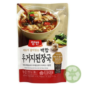 동원F&B 양반 백합 우거지된장국 460g (1개)