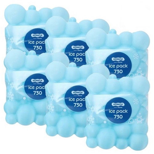 코멕스 아이스탱크팩 버블 730ml (6개)_이미지