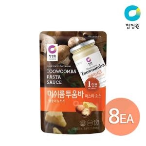 청정원 머쉬룸 투움바 파스타 소스 150g (8개)_이미지