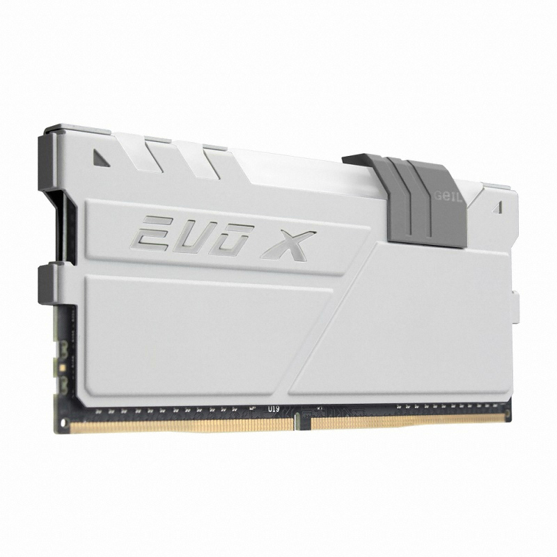 GeIL DDR4-3200 CL16 EVO X 화이트 GREY RGB 패키지 (16GB(8Gx2))_이미지