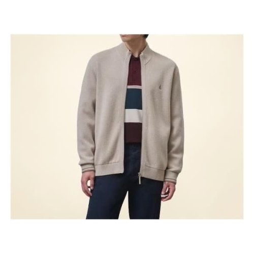 삼성물산 빈폴 멘 솔리드 풀집업 카디건 베이지 BC485AC12A