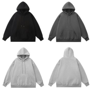 파파브로 남녀공용 오버핏 베이직 후드티 커플후드 빅사이즈 DMG-TSA-Q4392670 그레이 2size 그레이_2size_이미지