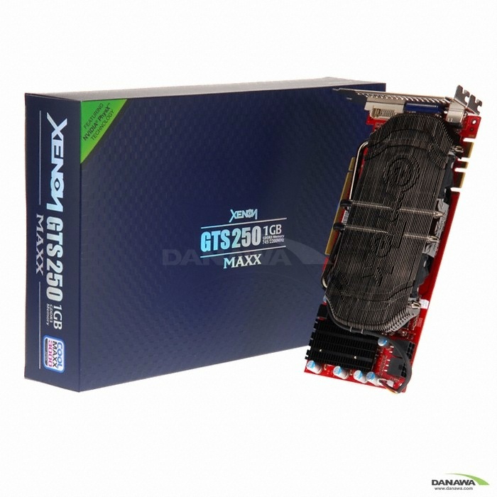 �̿��� XENON ������ GTS250 MAXX HDMI 1GB ��ƽ�3000 Twin