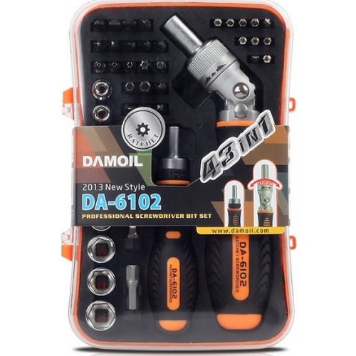 DAMOIL 드라이버 세트 DA-6102 (43pcs)
