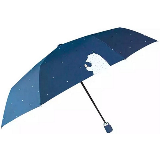 노브랜드 베어 uv차단 원터치 자동 3단우산