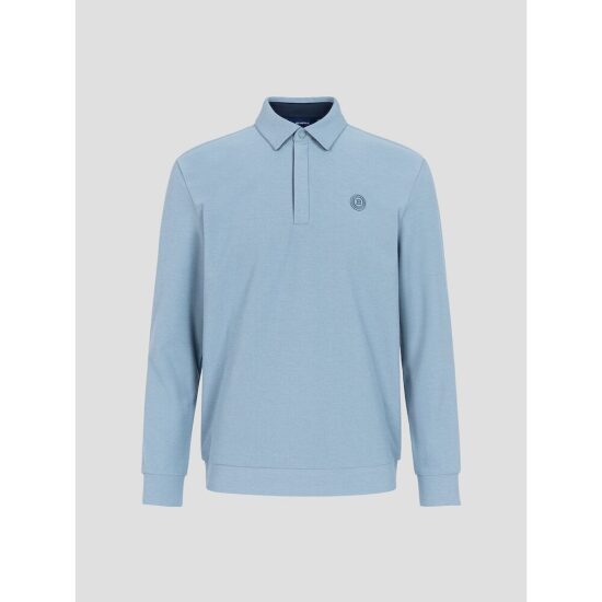 빈폴골프 반집업 맨투맨 긴팔 티셔츠 블루 BJ5241B04P