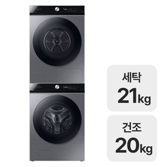 삼성전자 비스포크 AI WF21B6400KP + <b>DV20B8720BP</b>