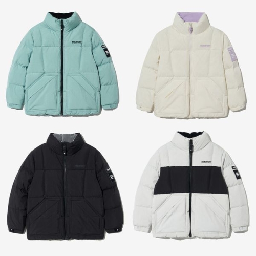 휠라 휠라 키즈 로고 스탠넥 숏 덕 다운 자켓 (FK2DJG4204X)