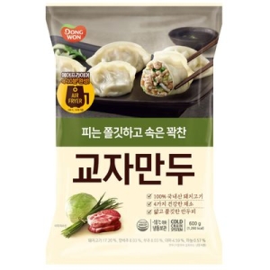 동원F&B 피는 쫄깃하고 속은 꽉찬 교자만두 600g
