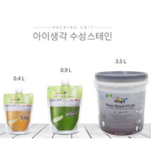 삼화페인트 아이생각 수성스테인 (400ml)_이미지