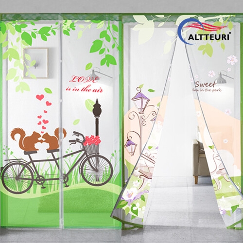 자석식 방충망 디자인 현관문용