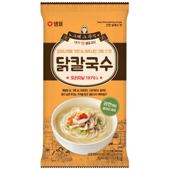 샘표식품 닭칼국수 101g이미지입니다. 누르면 해당 게시물로 새창이동합니다.