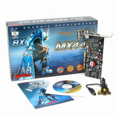 �̿��� GeForce4 MX 440 �̿��� 8X 64MB ��