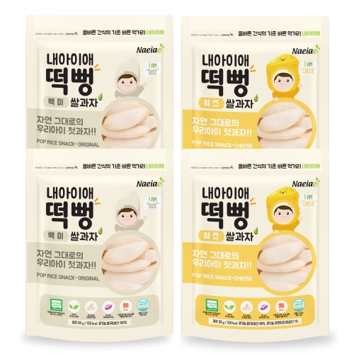 내아이애 유기농 떡뻥 30g (4개)