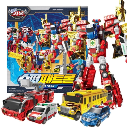 초이락컨텐츠컴퍼니 헬로카봇 슈퍼패트론 올스타