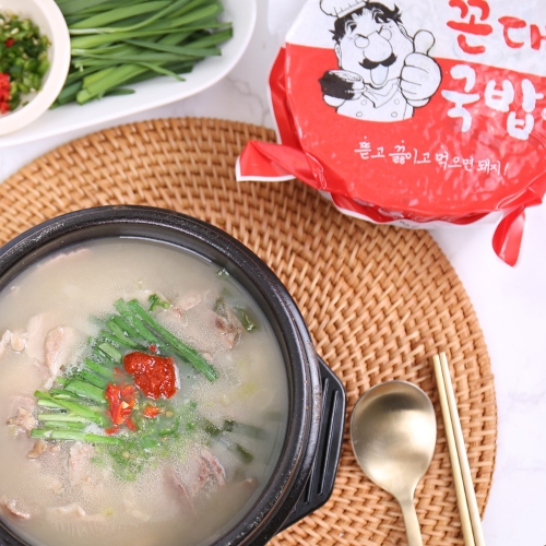 가지산 돼지국밥 꼰대국밥 580g 4팩 4개_이미지