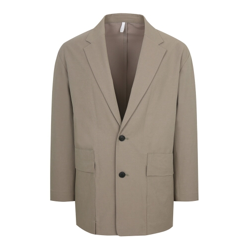 프리미엄 스트레치 린넨혼방 베이지 오버핏 캐주얼자켓PGEAA4003