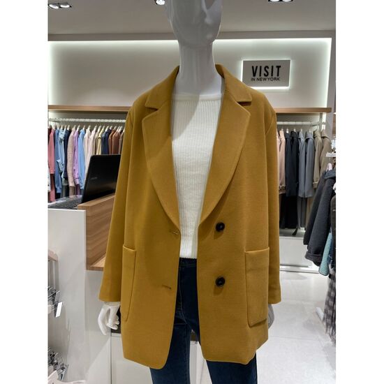 비지트인뉴욕 오버핏 투버튼 싱글재킷 VX9JK70