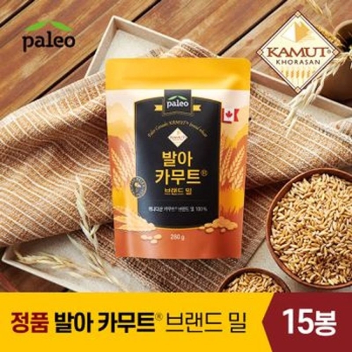 휴버트 팔레오 발아 카무트 브랜드밀 280g (15개)_이미지