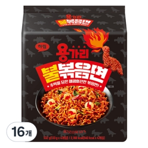 하림 용가리 불볶음면 133g (16개)_이미지