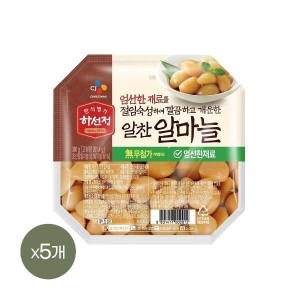 하선정 간장숙성 알마늘