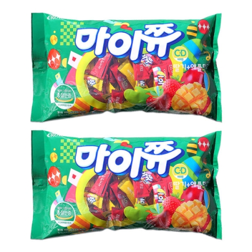 크라운제과 마이쮸 딸기 애플망고 800g이미지입니다. 누르면 해당 게시물로 새창이동합니다.