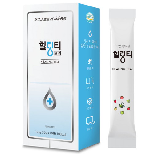 에스엠바이오 힐링티 프로 레몬복숭아맛 10T (2개)_이미지