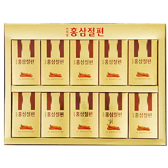 천제명 홍삼절편 20g 10포 (1개)_이미지