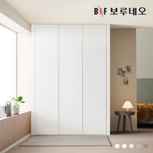 레스 무몰딩 여닫이 작은방 붙박이장