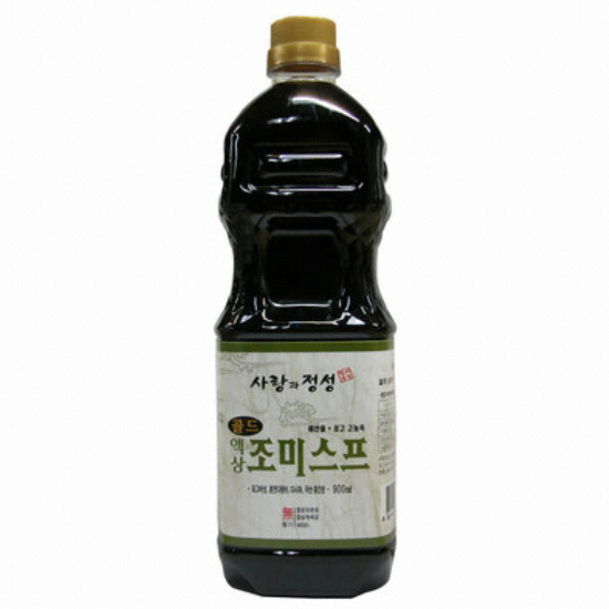 사랑과정성 골드 액상 조미스프 900ml (2개)_이미지