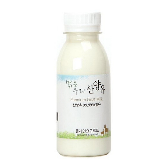 맑은우리산양유 플레인 요구르트 150ml (14개)