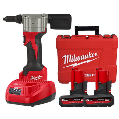 밀워키 M12 BPRT (5.0Ah, 배터리 2개)_이미지