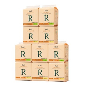 유기농 순면커버 팬티 라이너 10팩 일반 롱