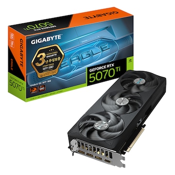 GIGABYTE 지포스 RTX 5070 Ti EAGLE OC SFF D7 16GB 제이씨현