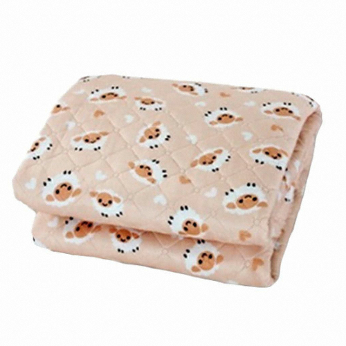 하트양 베이지 극세사 전기요