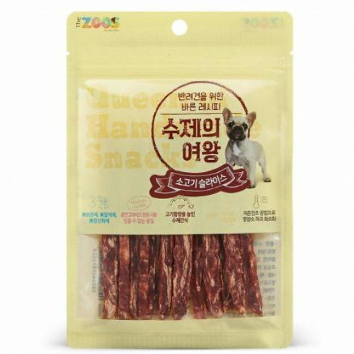 더주스 ㅤ수제의여왕 소고기 슬라이스 70g (10개)_이미지